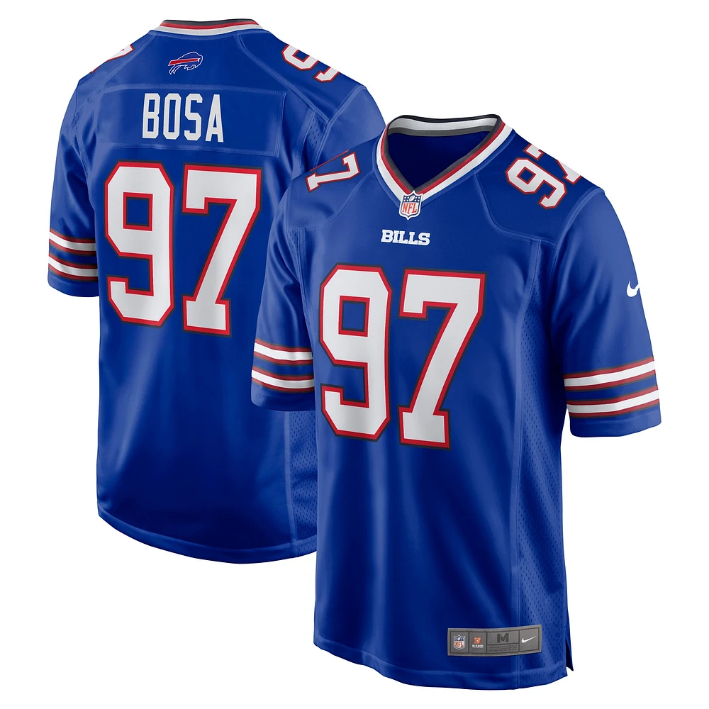 Maillot de joueur Nike Joey Bosa Royal Buffalo Bills pour homme