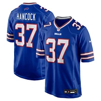 Men's Nike Jordan Hancock  Royal Buffalo Bills Team Game Jersey