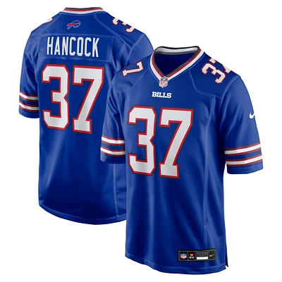 Men's Nike Jordan Hancock  Royal Buffalo Bills Team Game Jersey