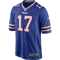 Men's Nike Josh Allen Royal Buffalo Bills Game Player Jersey