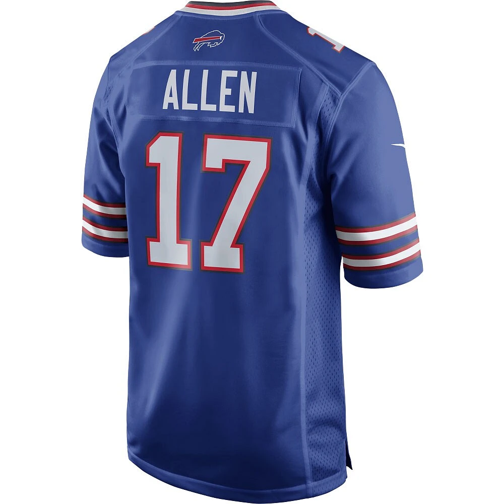 Men's Nike Josh Allen Royal Buffalo Bills Game Player Jersey