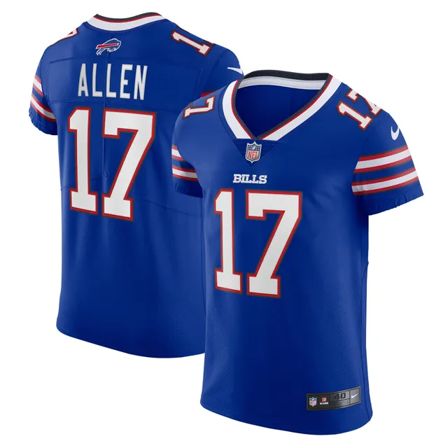 Josh Allen Buffalo Bills Autographed Red Nike Game Jersey