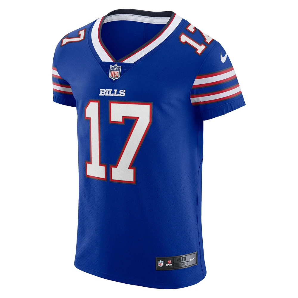 Maillot de joueur Nike Josh Allen Royal Buffalo Bills Vapor Elite pour homme