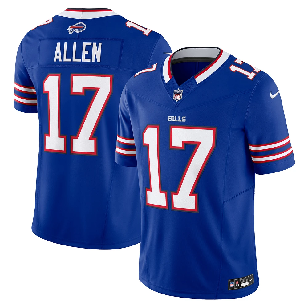 Nike Josh Allen Royal Buffalo Bills Vapor F.U.S.E. Maillot limité