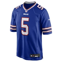 Men's Nike Josh Palmer  Royal Buffalo Bills Team Game Jersey