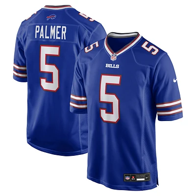 Men's Nike Josh Palmer  Royal Buffalo Bills Team Game Jersey