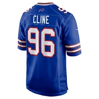 Men's Nike Kameron Cline  Royal Buffalo Bills Team Game Jersey