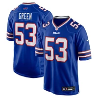 Men's Nike Kendrick Green  Royal Buffalo Bills Team Game Jersey