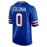 Maillot de jeu joueur Nike Keon Coleman Royal Buffalo Bills pour homme