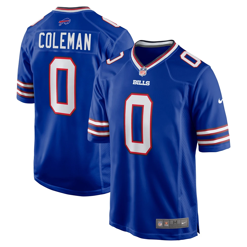 Men's Nike Keon Coleman Royal Buffalo Bills  Player Game Jersey