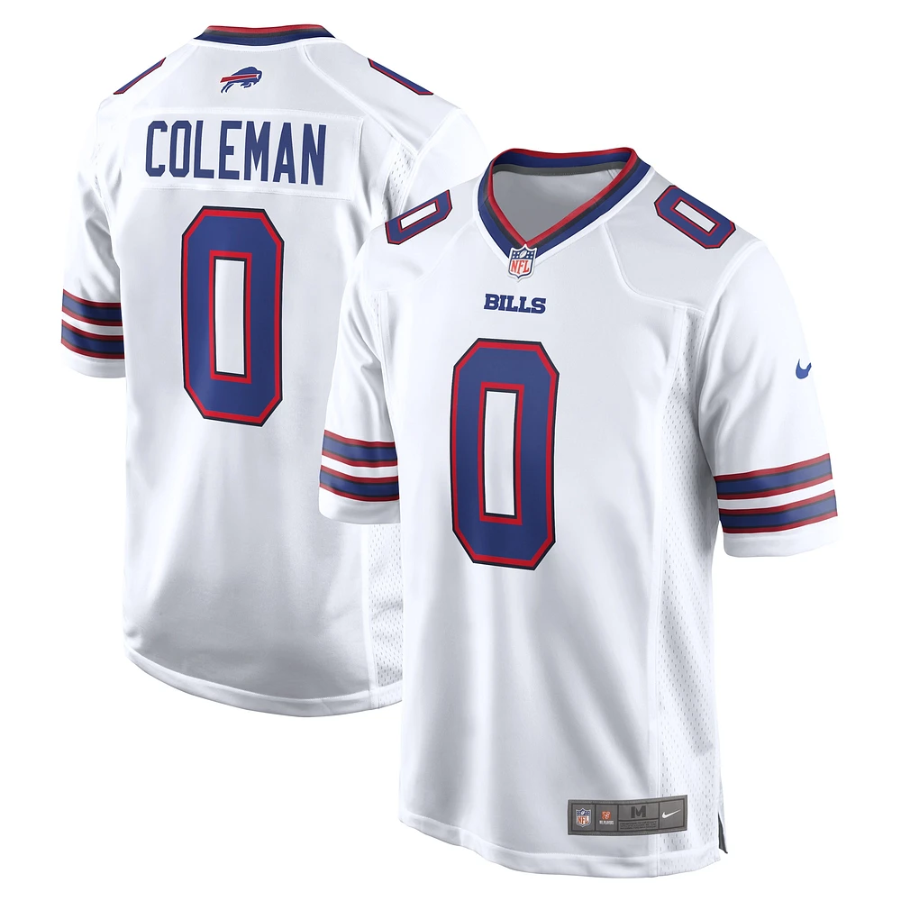 Men's Nike Keon Coleman  White Buffalo Bills Game Jersey