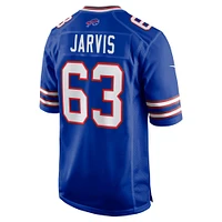 Men's Nike Kevin Jarvis  Royal Buffalo Bills Team Game Jersey