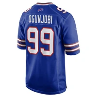 Men's Nike Larry Ogunjobi  Royal Buffalo Bills Team Game Jersey
