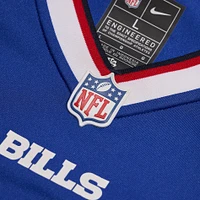 Men's Nike Larry Ogunjobi  Royal Buffalo Bills Team Game Jersey