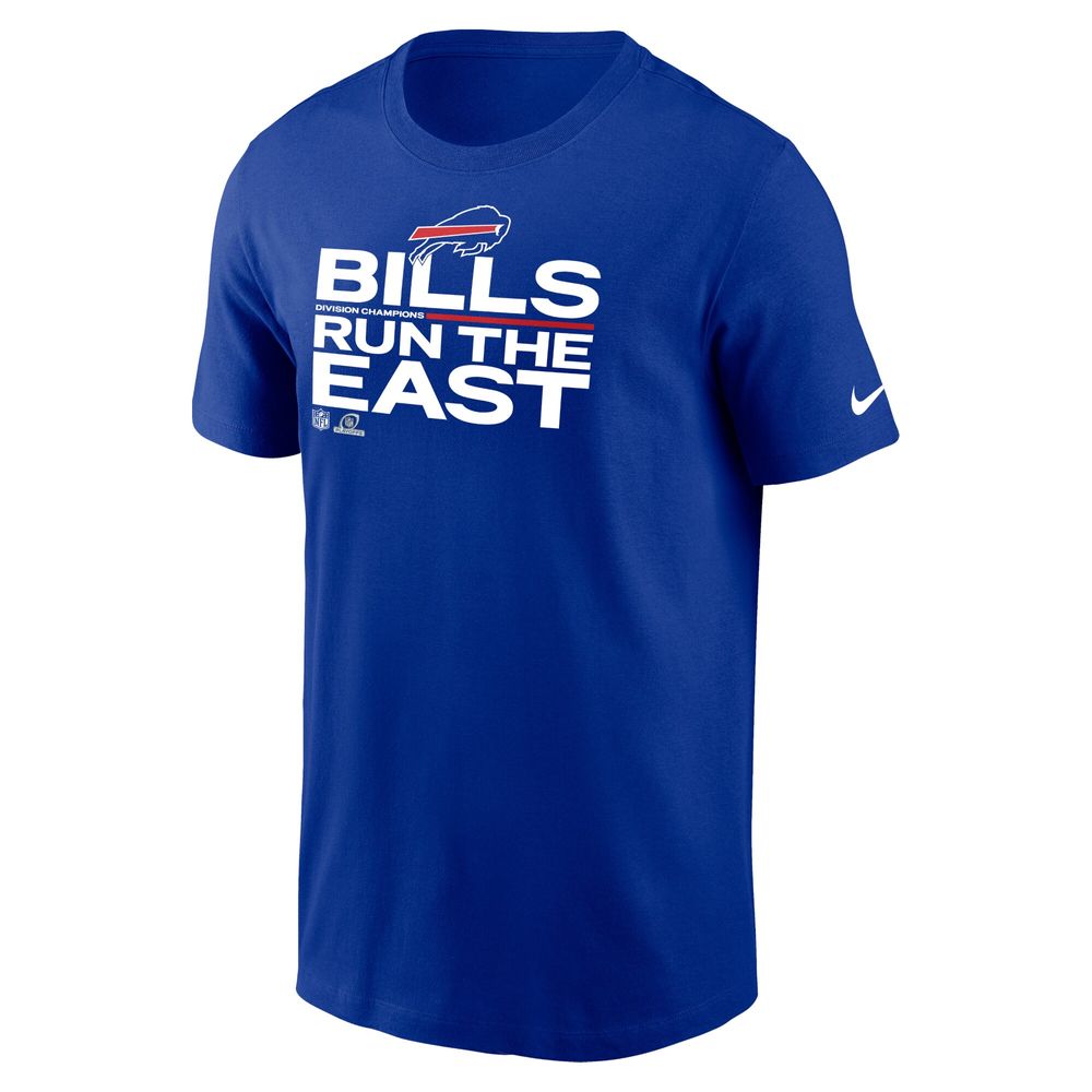 Men's Buffalo Bills Nike White 2021 AFC East Division Champions Trophy  Collection Long Sleeve T-Shirt