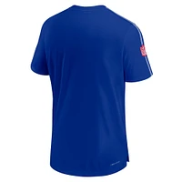 Men's Nike Royal Buffalo Bills 2024 Sideline Coach UV Performance T-Shirt