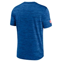 T-shirt Nike Royal Buffalo Bills 2024 Sideline Velocity Performance pour homme