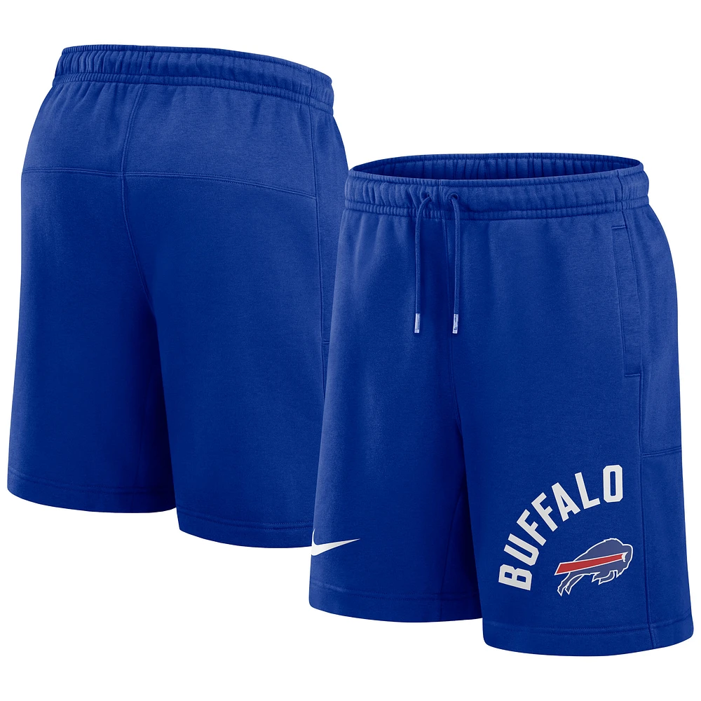 Men's Nike Royal Buffalo Bills Arched Kicker Shorts