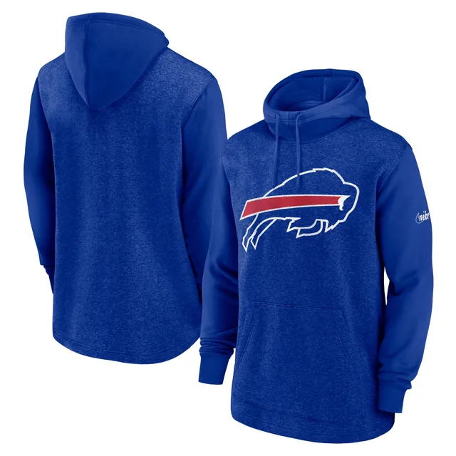 Lids Buffalo Bills '47 Gridiron Lace-Up Pullover Hoodie - Heather Gray