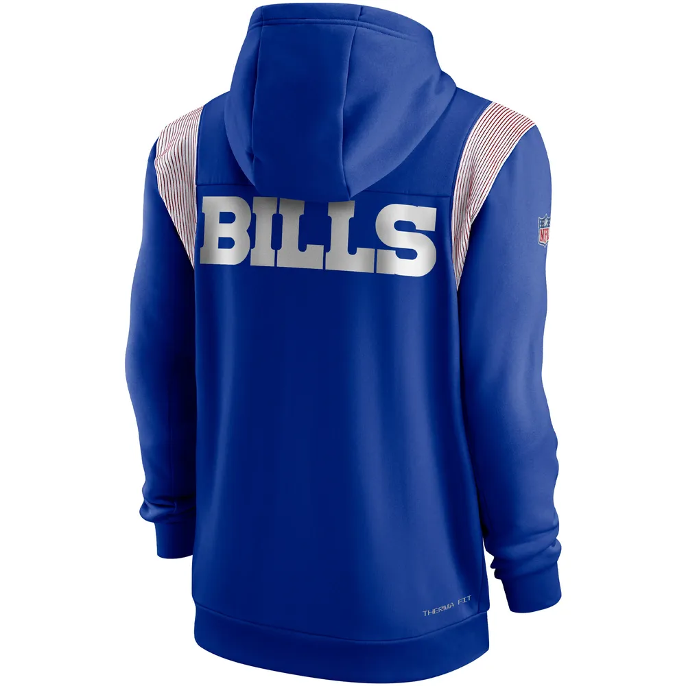 Nike Men's Buffalo Bills Sideline Lockup Royal Crew - XXL Each