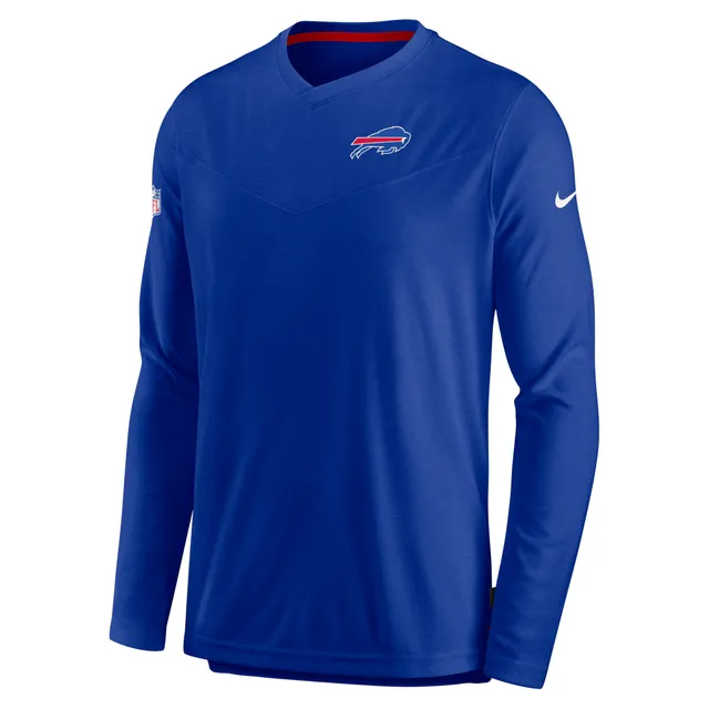 Lids Indianapolis Colts Nike Sideline Coach Chevron Lock Up Long Sleeve  V-Neck Performance T-Shirt - Royal