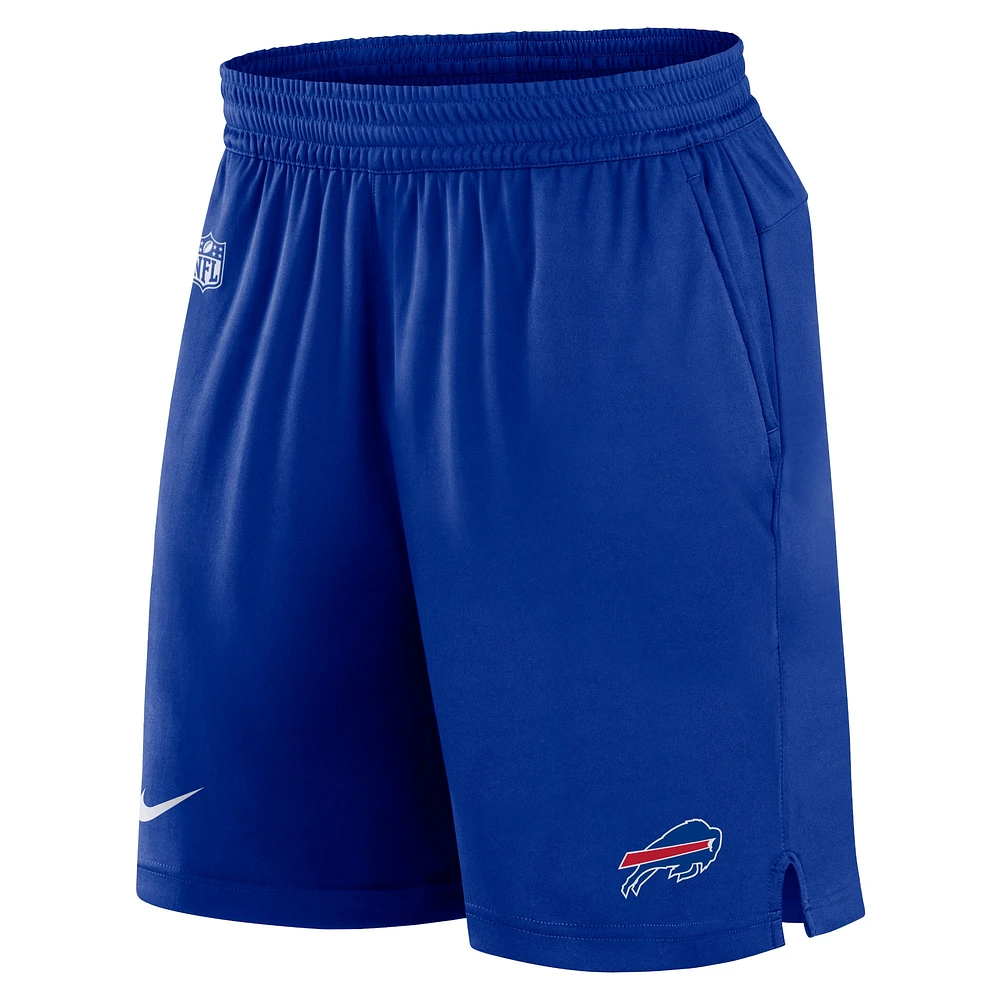 Men's Nike Royal Buffalo Bills Sideline Performance Shorts