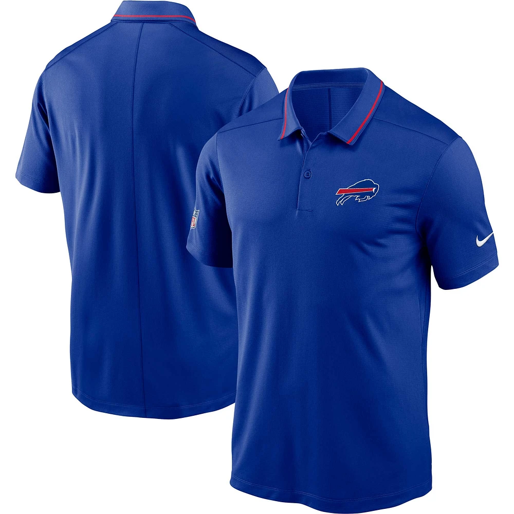 Men's Nike Royal Buffalo Bills Sideline Victory Performance Polo