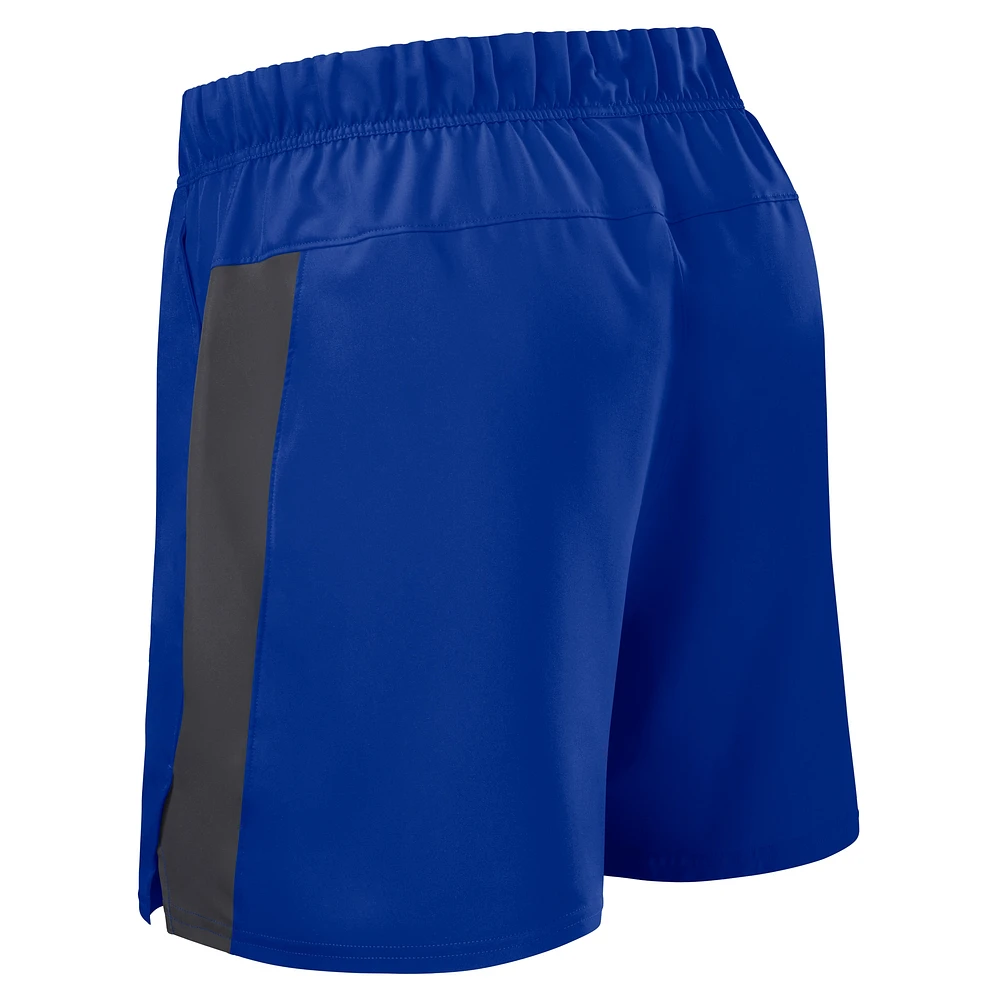 Men's Nike Royal Buffalo Bills Woven Victory Performance Shorts