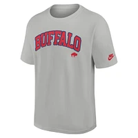 T-shirt Nike Silver Buffalo Bills Rewind Max90 pour homme