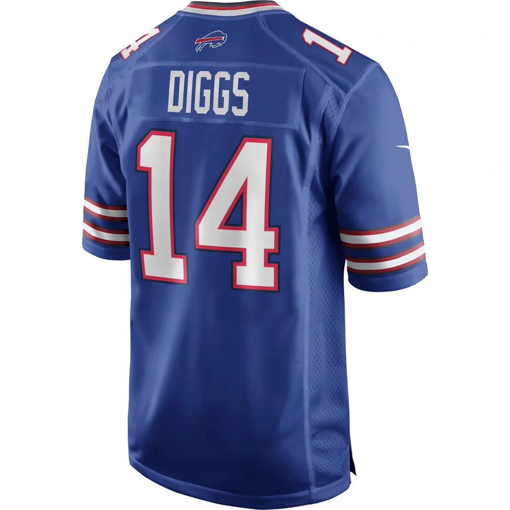 Maillot de joueur jeu avec logo Nike Stefon Diggs Royal Buffalo Bills pour homme