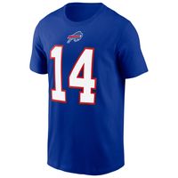 Men's Nike Stefon Diggs Royal Buffalo Bills Name & Number T-Shirt