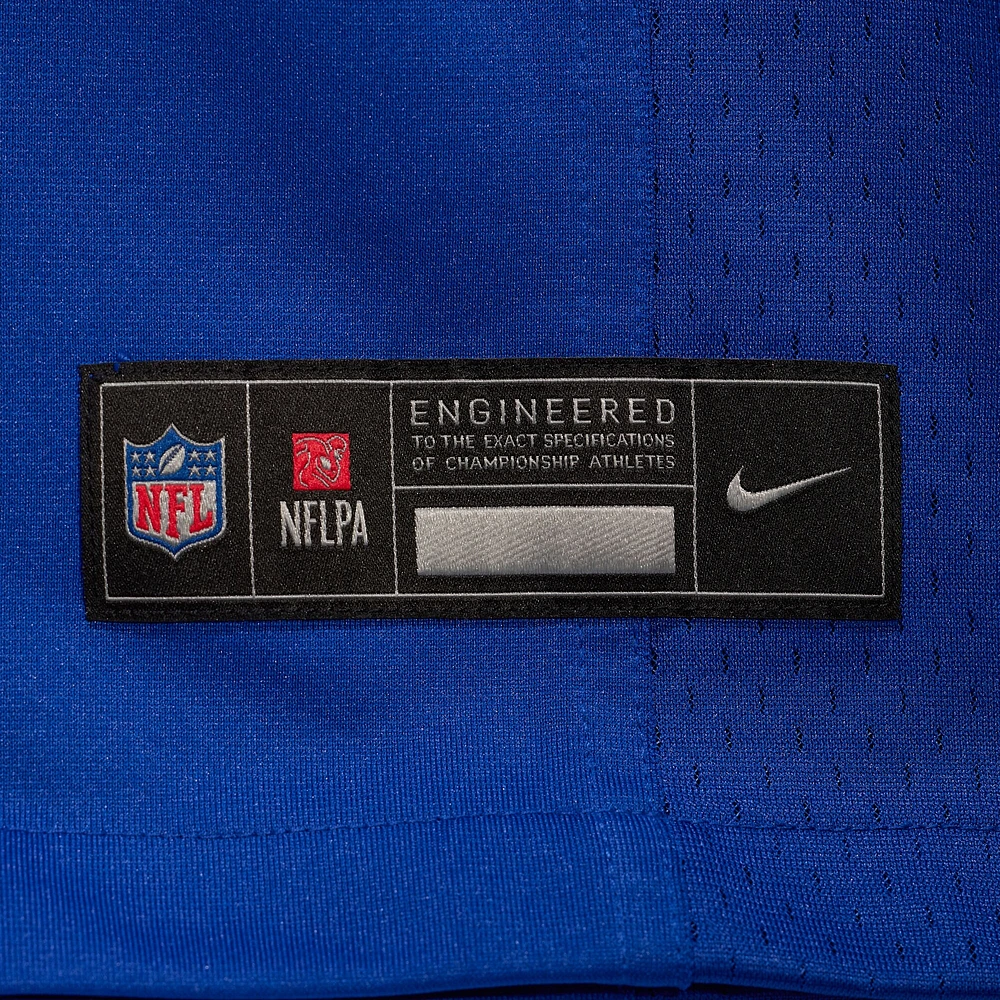 Maillot de match Nike Tim Settle Royal Buffalo Bills pour homme