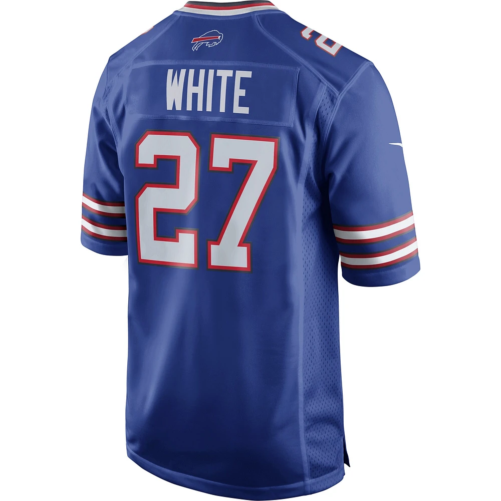 Maillot de joueur jeu d'équipe Nike Tre'Davious Royal Buffalo Bills pour hommes, blanc