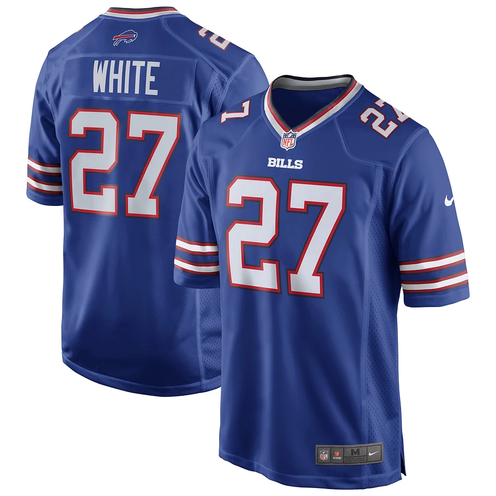 Maillot de joueur jeu d'équipe Nike Tre'Davious Royal Buffalo Bills pour hommes, blanc