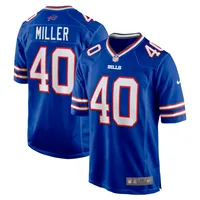 Nike Von Miller Royal Buffalo Bills pour homme - Maillot de jeu joueur