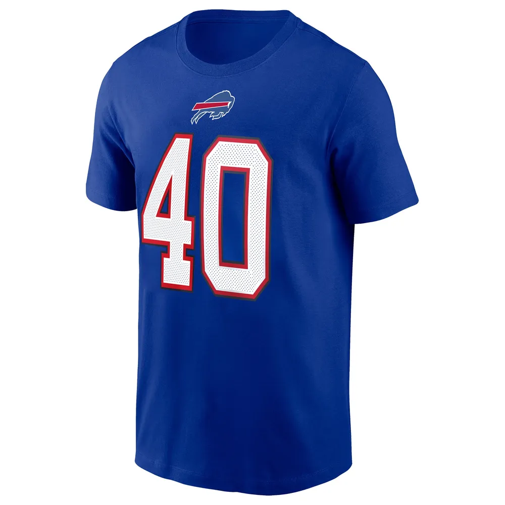 Nike Men's Nike Von Miller Royal Buffalo Bills Player Name