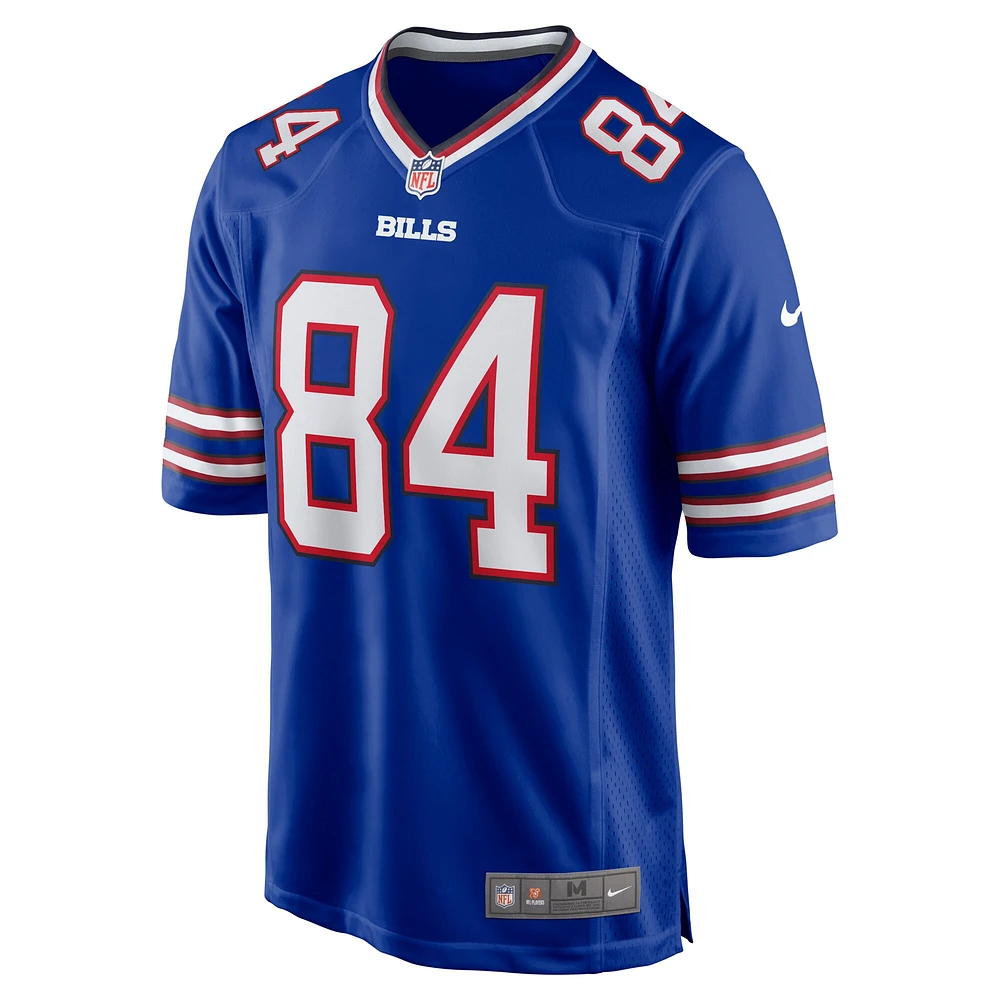 Men's Nike Zach Davidson Royal Buffalo Bills Game Player Jersey