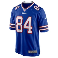 Men's Nike Zach Davidson Royal Buffalo Bills Game Player Jersey