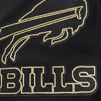 Sweat à capuche classique en chenille Pro Standard pour homme Buffalo Bills noir