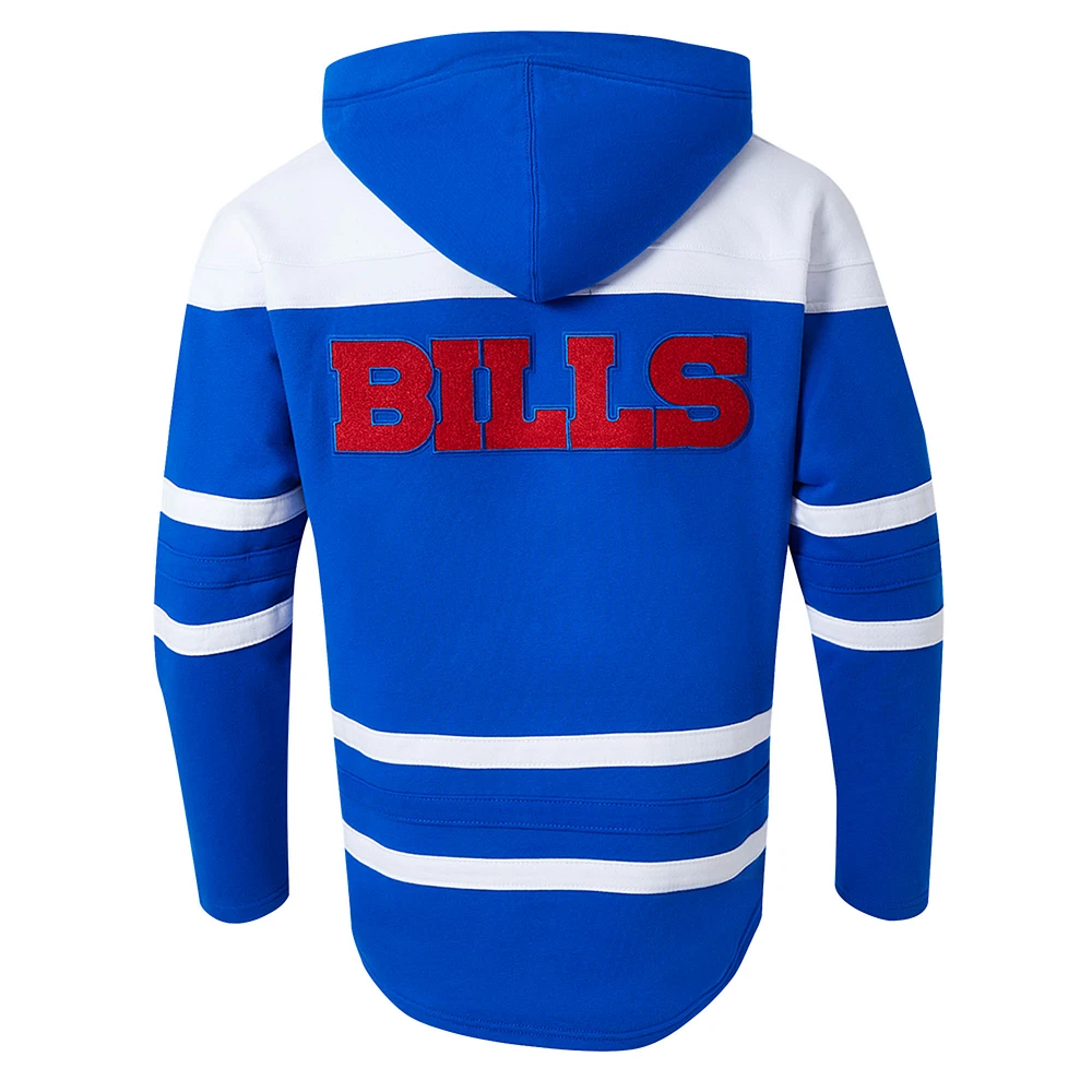 Men's Pro Standard Josh Allen Royal Buffalo Bills Classic Pullover Hoodie