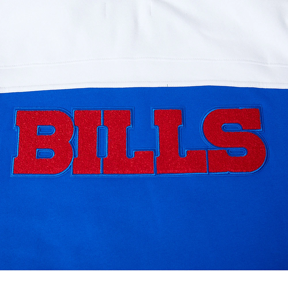 Men's Pro Standard Josh Allen Royal Buffalo Bills Classic Pullover Hoodie