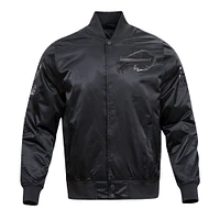 Men's Pro Standard Josh Allen Black Buffalo Bills Player Full-Snap Jacket