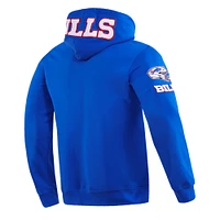 Men's Pro Standard Josh Allen Royal Buffalo Bills Player Name & Number Pullover Hoodie