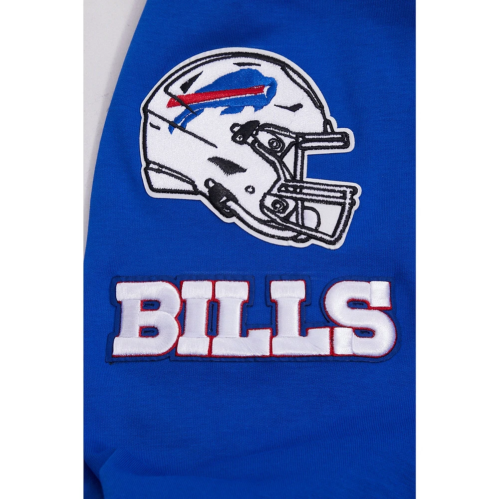 Men's Pro Standard Josh Allen Royal Buffalo Bills Player Name & Number Pullover Hoodie