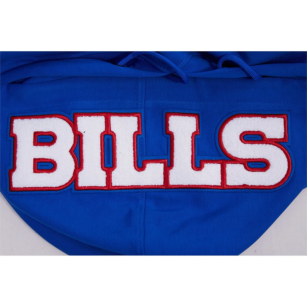 Men's Pro Standard Josh Allen Royal Buffalo Bills Player Name & Number Pullover Hoodie