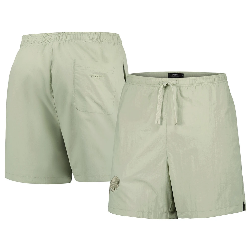 Men's Pro Standard  Light Green Buffalo Bills Neutrals 2.0 Woven Shorts