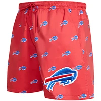 Men's Pro Standard  Red Buffalo Bills Allover Print Mini Logo Shorts