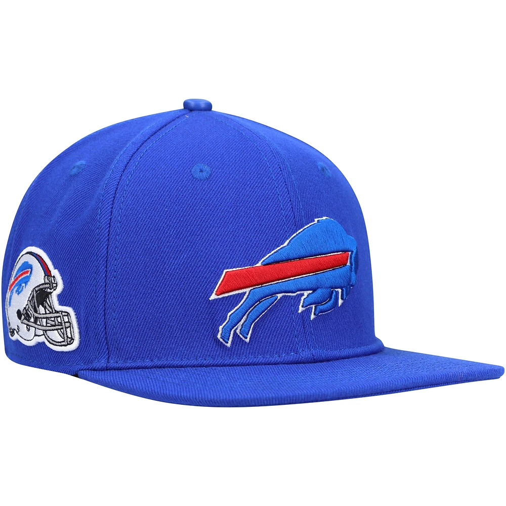 Casquette Pro Standard Royal Buffalo Bills Logo II Snapback pour homme