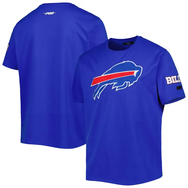 Women's Buffalo Bills Slant Red V-Neck T-Shirt