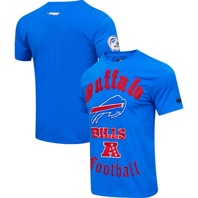 T-shirt Pro Standard Royal Buffalo Bills Old English pour hommes